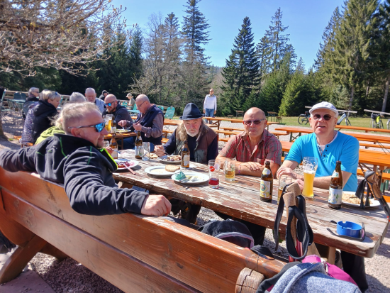 Wanderung mit Übernachtung, 
Hochmoor Kaltenbronn,
12. April 2025